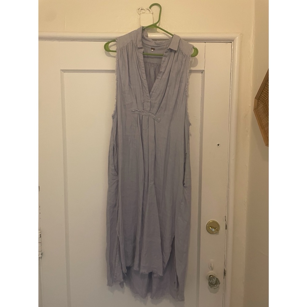 Free People Breezy Linen Dress